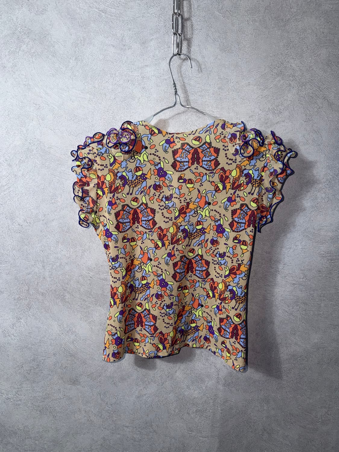 Issey Miyake FETE Frill Pattern Top 상품이미지3
