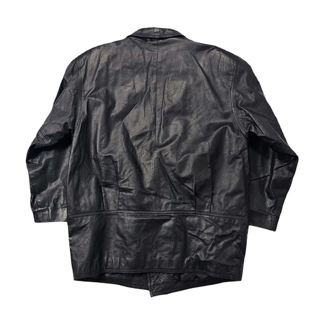 AVIATOR 빈티지 리얼레더 블레이저 46 상품이미지2
