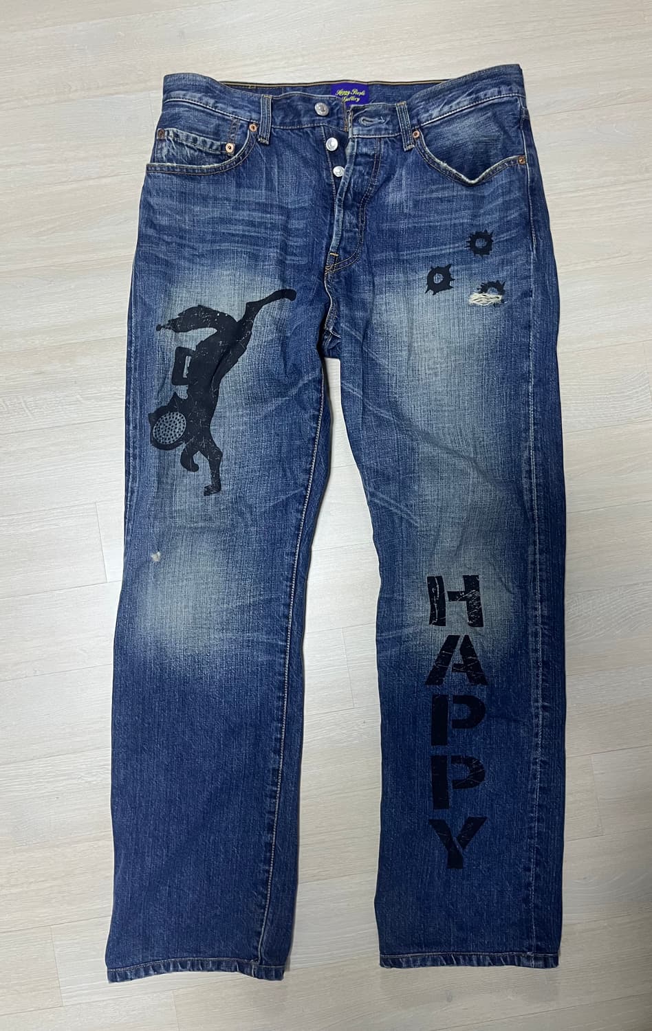 해피피플갤러리 denim jean 판매 상품이미지4