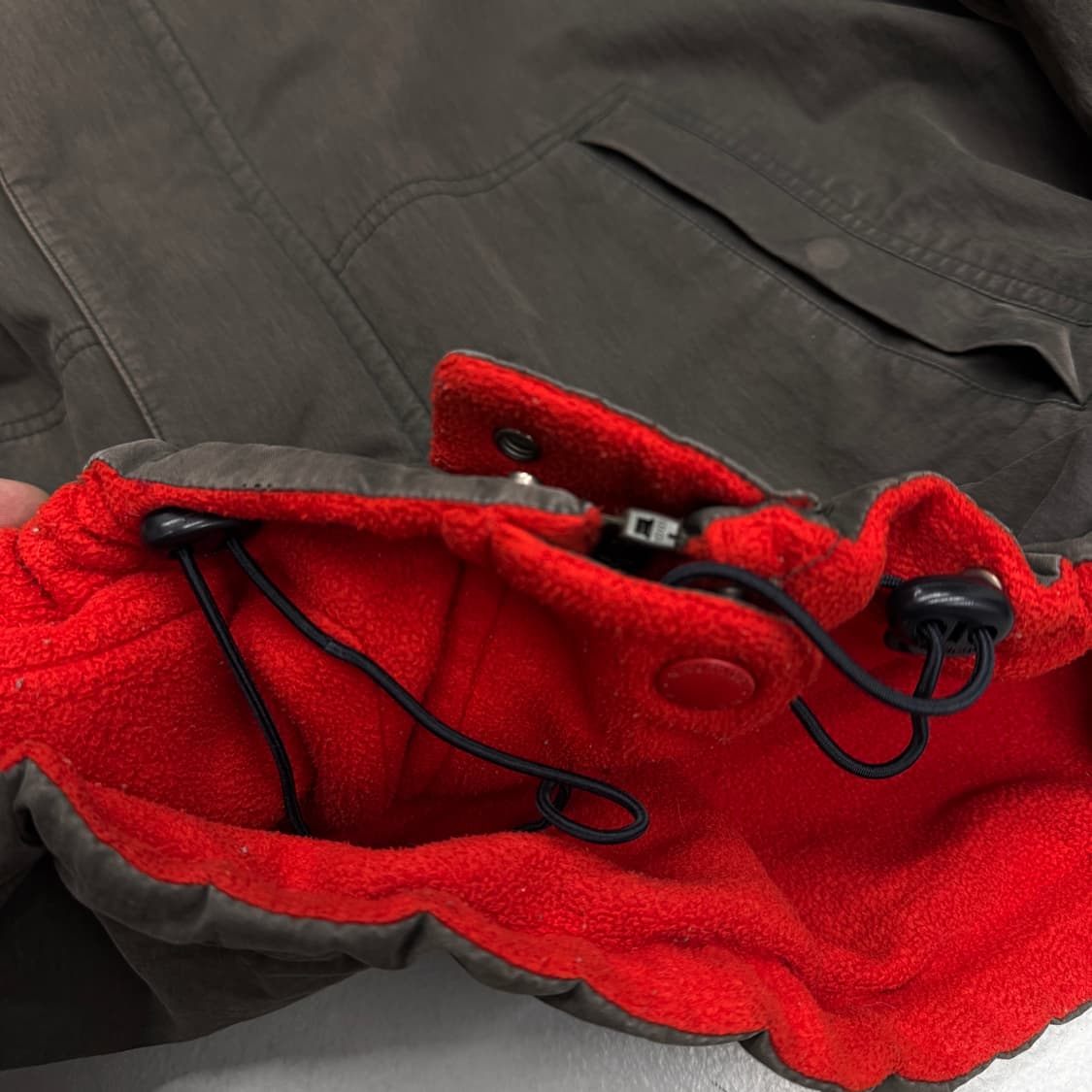 노티카 90s 올드스쿨 리버시블 코튼 나일론 자켓 상품이미지6