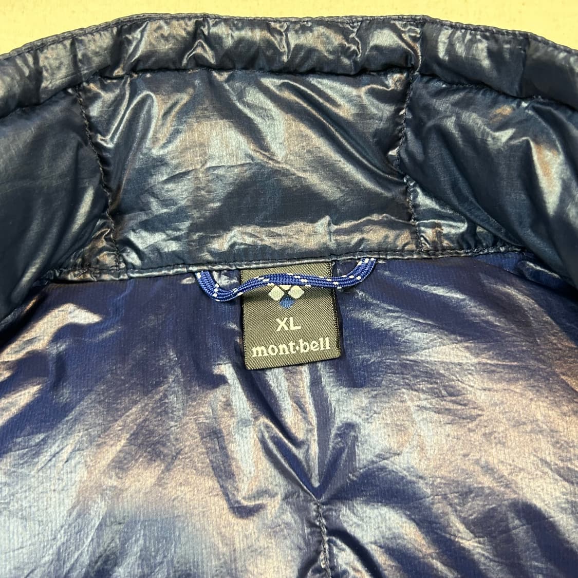 XL) 몽벨 수페리어 구스다운 경량 패딩 자켓 네이비 상품이미지6