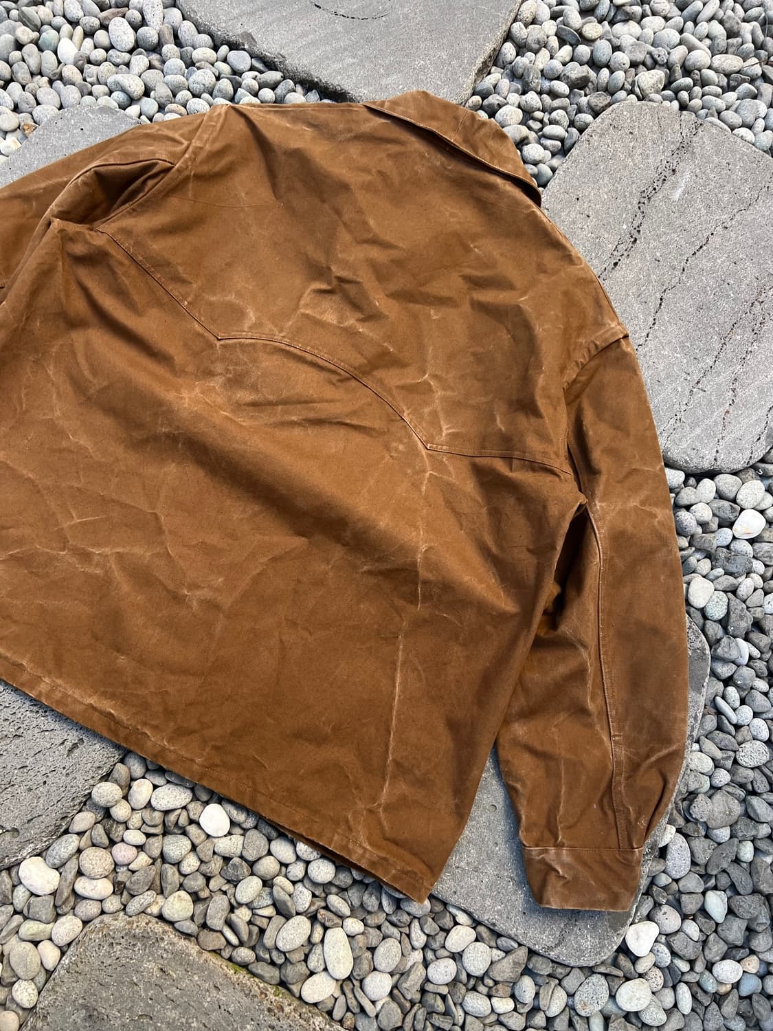 1950s FRENCH SNCF RAILWAY 50s 덕캔버스 워크자켓 상품이미지9