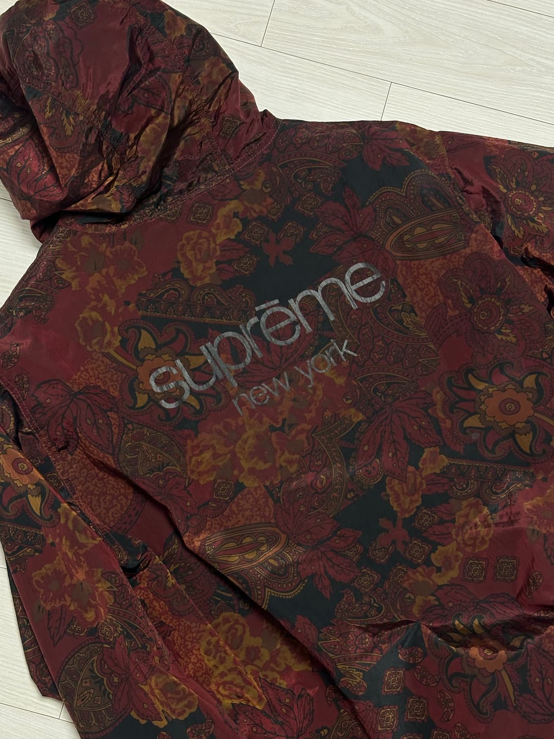 스톤아일랜드 x 슈프림 페이즐리 아노락 XL(105-110) 상품이미지5