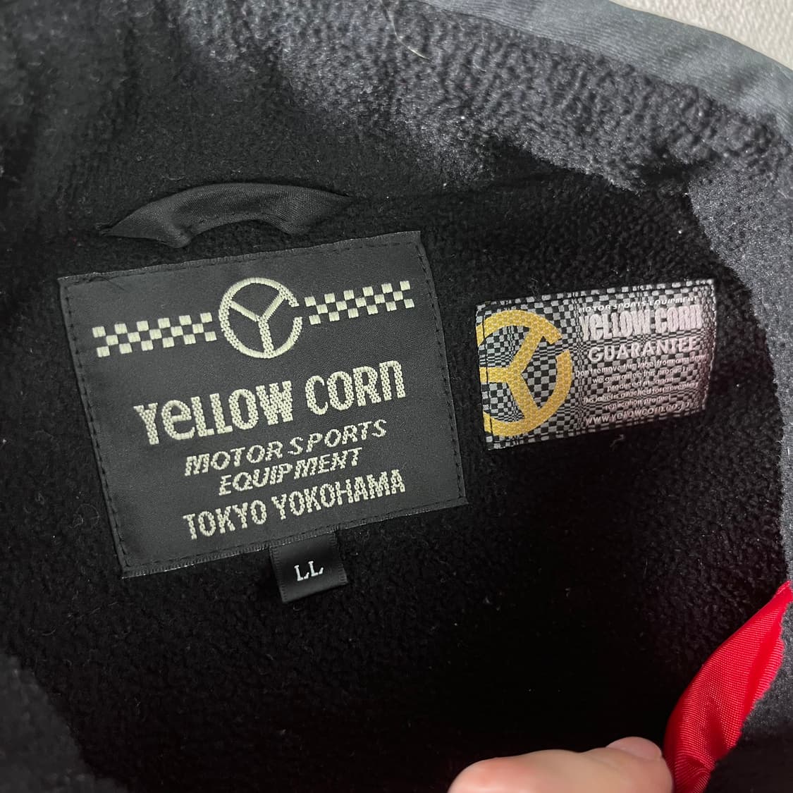 100 옐로우콘 나일론 레이싱 자켓 상품이미지4