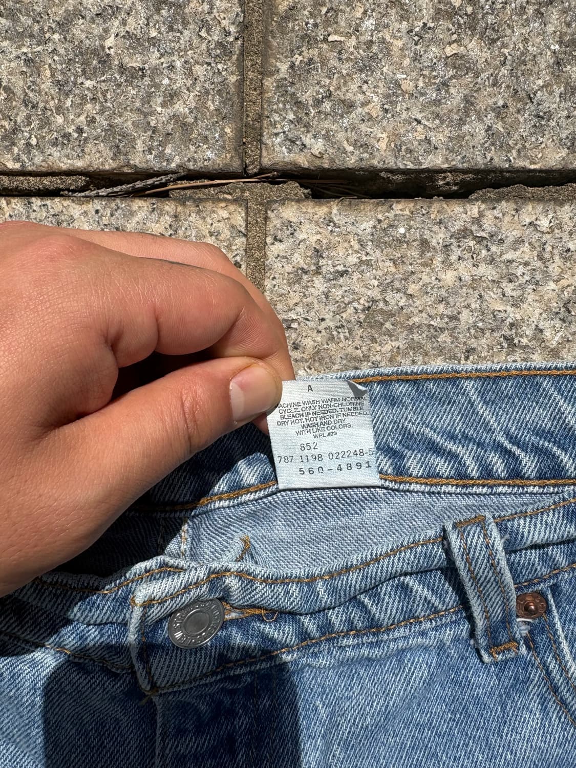 90s 리바이스 560 데님팬츠 상품이미지4