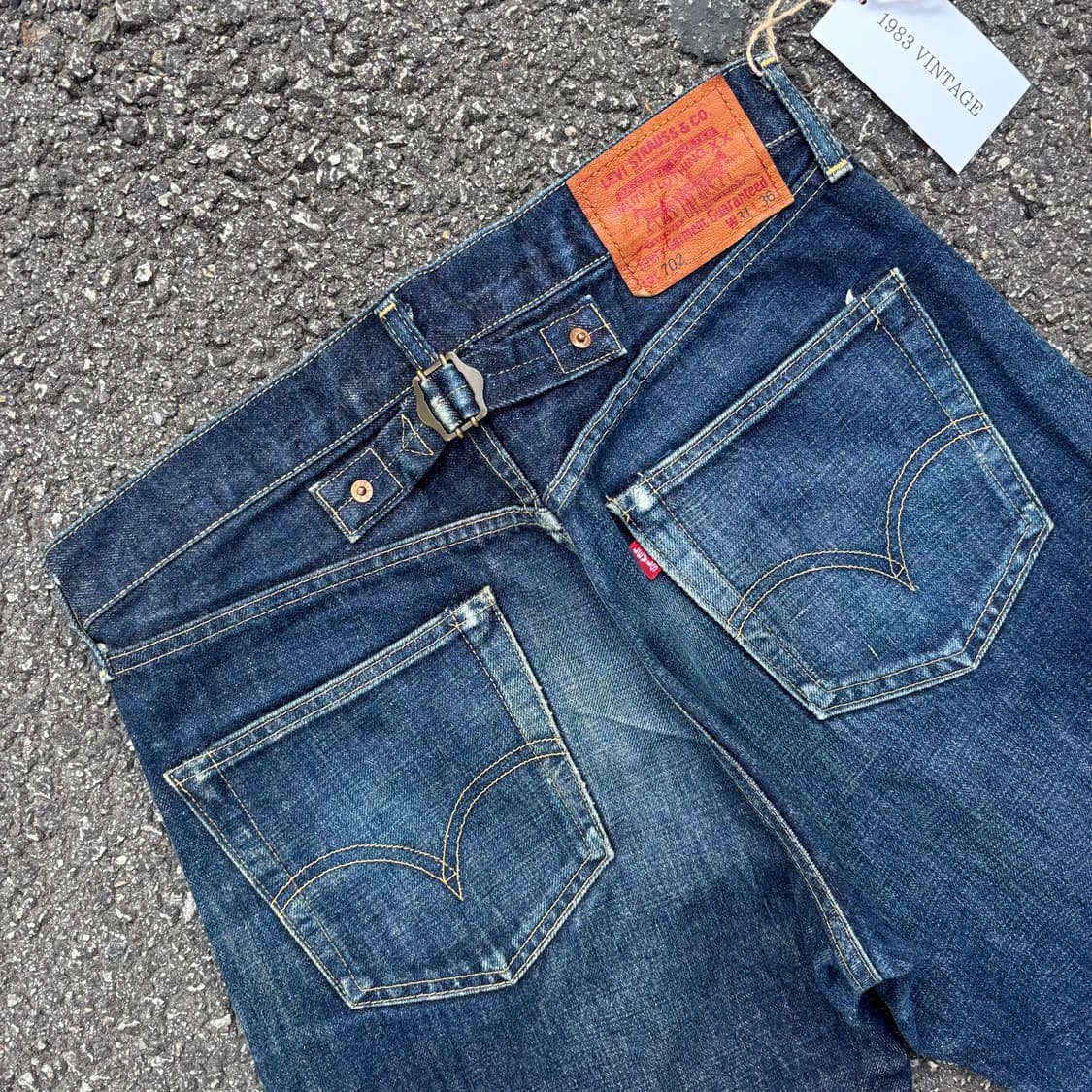90년대 일본 리바이스 702 빅e 셀비지 상품이미지9
