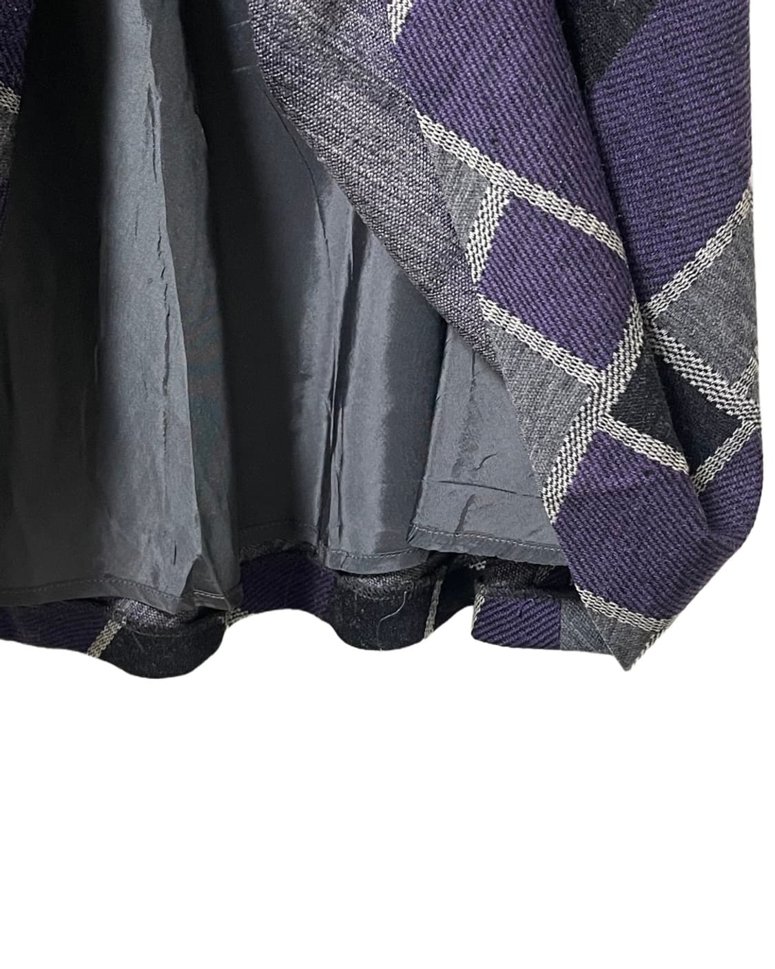 STRAWBERRY-FIELDS Geometric A-line Wool 상품이미지4