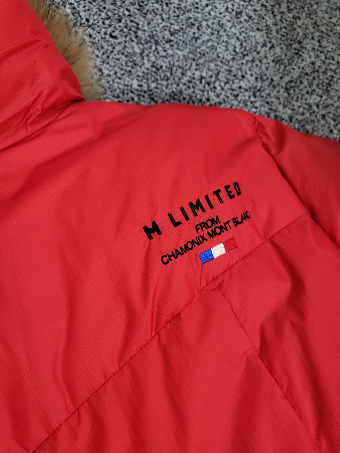 밀레 구스다운 패딩자켓 (퍼 후드) 상품이미지5