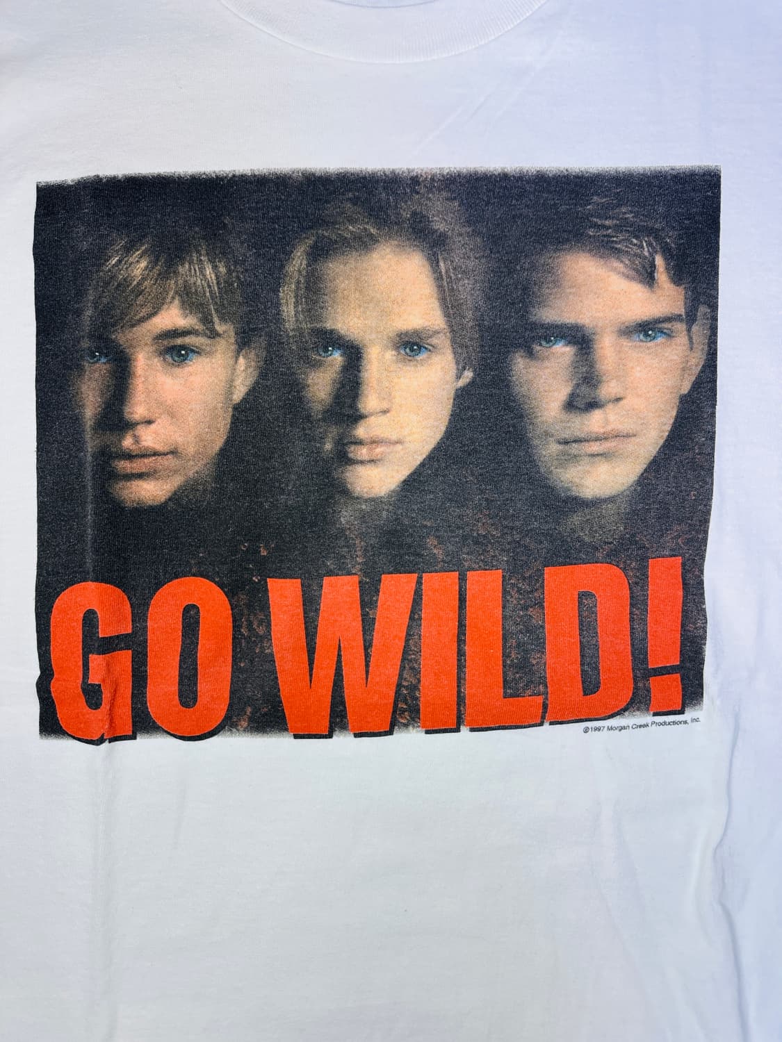 빈티지 90s 영화 와일드어드벤처 WILD AMERICA 프로모션 티셔츠 상품이미지2