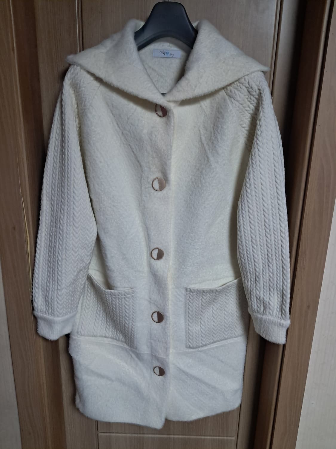 모노앤밀키 롱 후드자켓 Free  상품이미지1