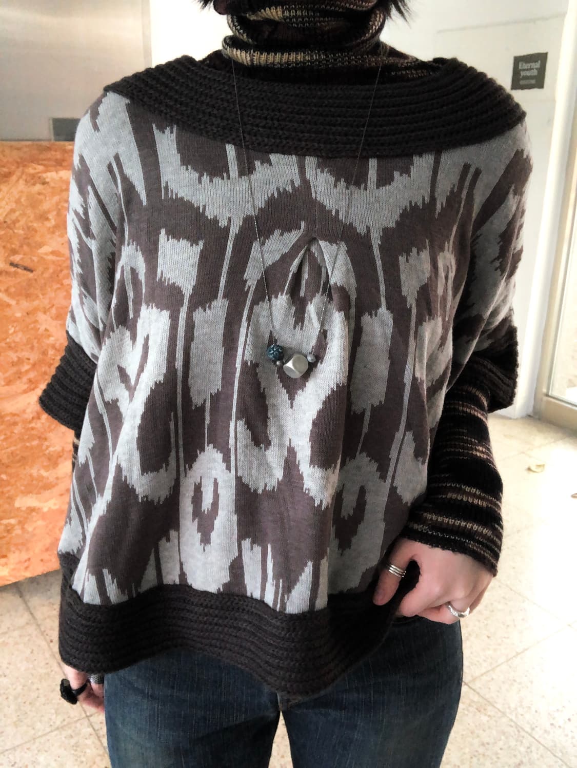 cape knit 상품이미지1