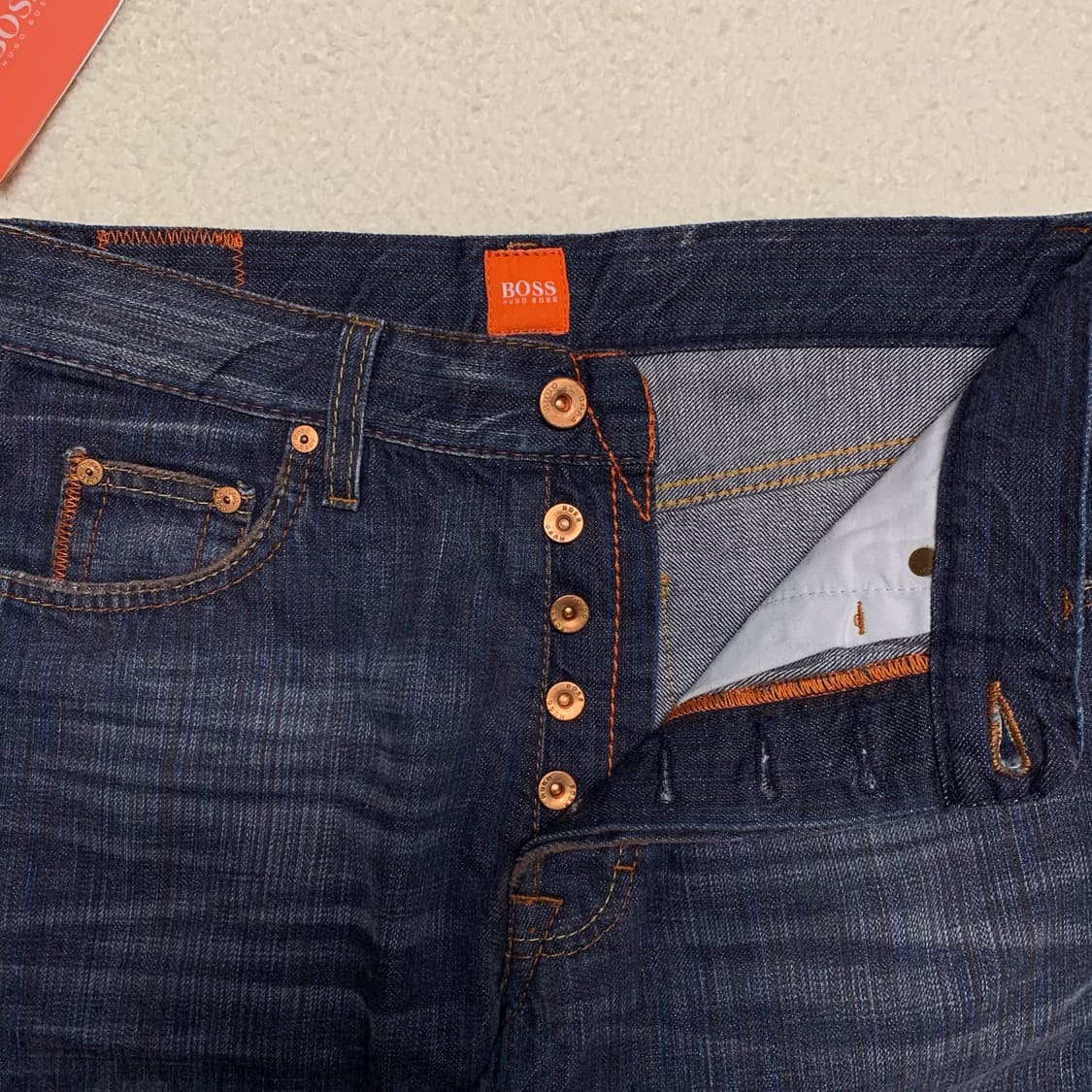 [30/새상품] 휴고 보스 와이드핏 7포켓 데님팬츠 HB37 상품이미지3