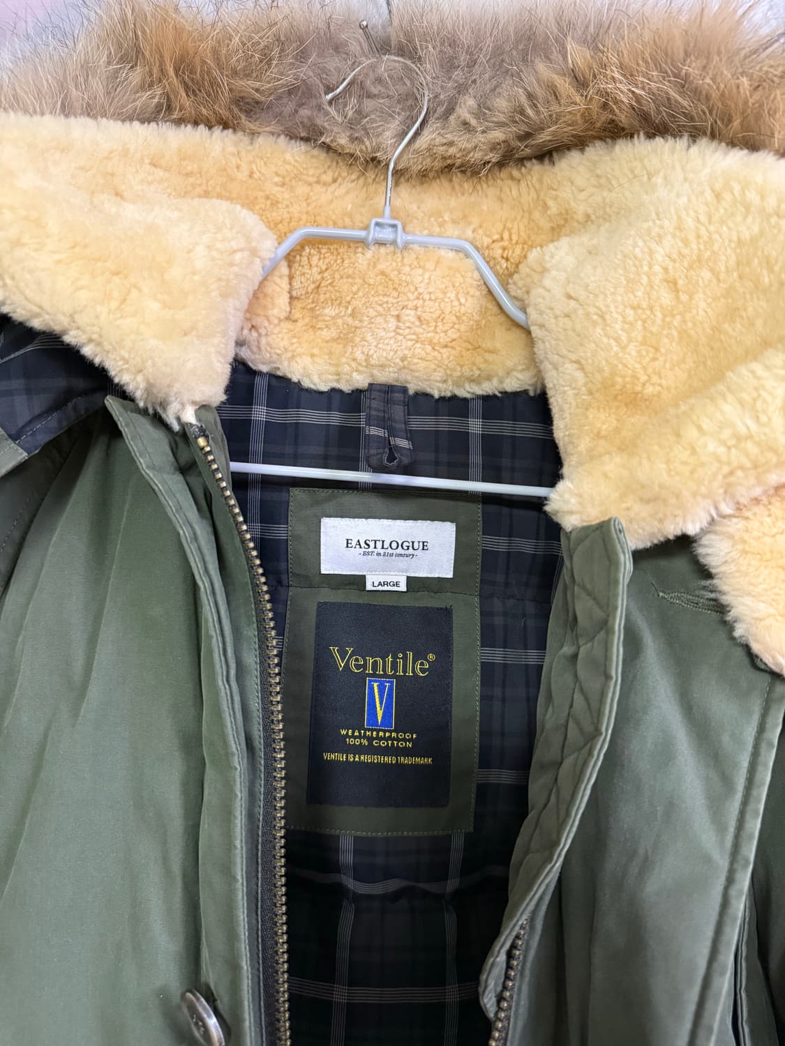 이스트로그 펀데일파카 카키 1세대 (eastlogue) 상품이미지5