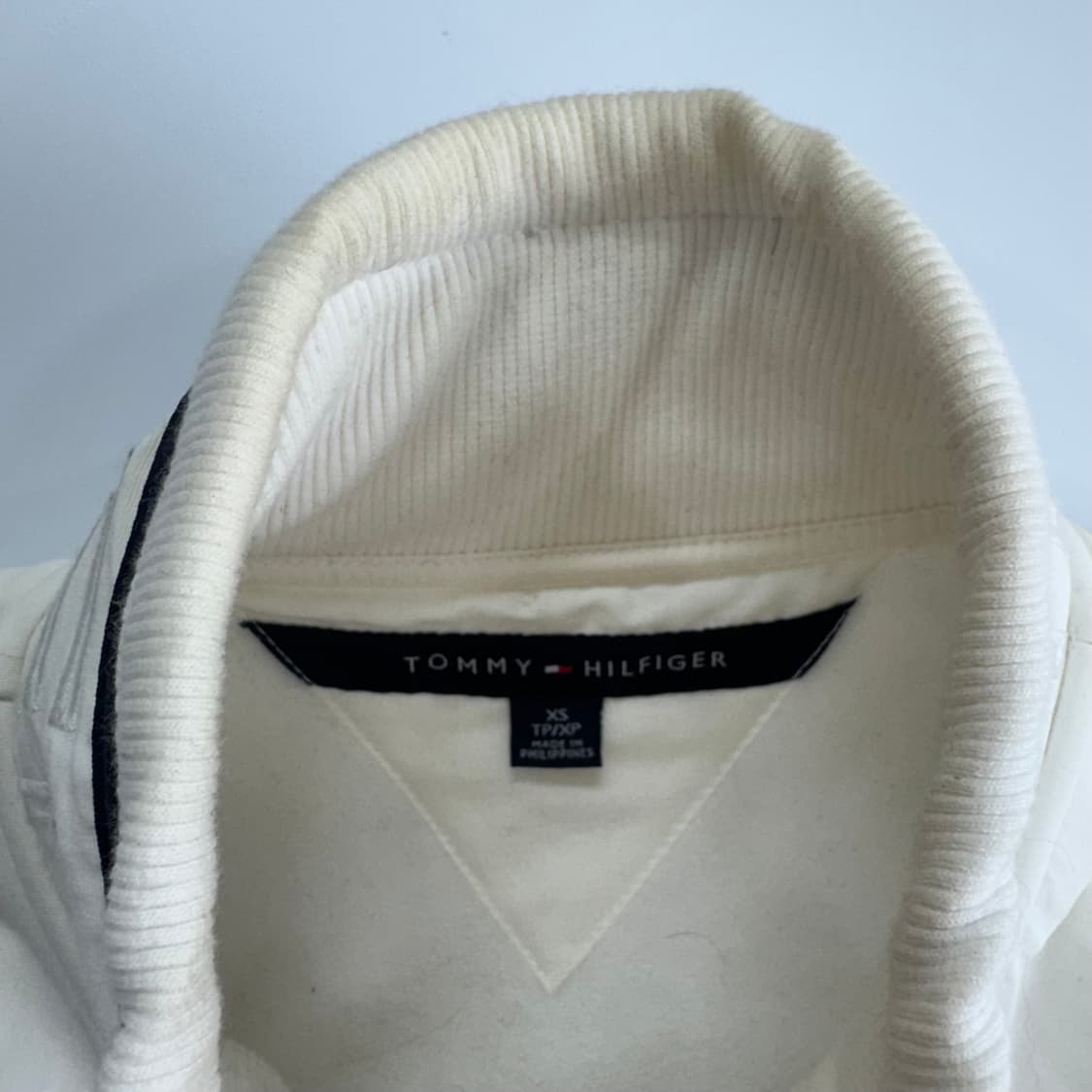 Tommy Hilfiger 타미힐피거 아이보리 집업 상품이미지6