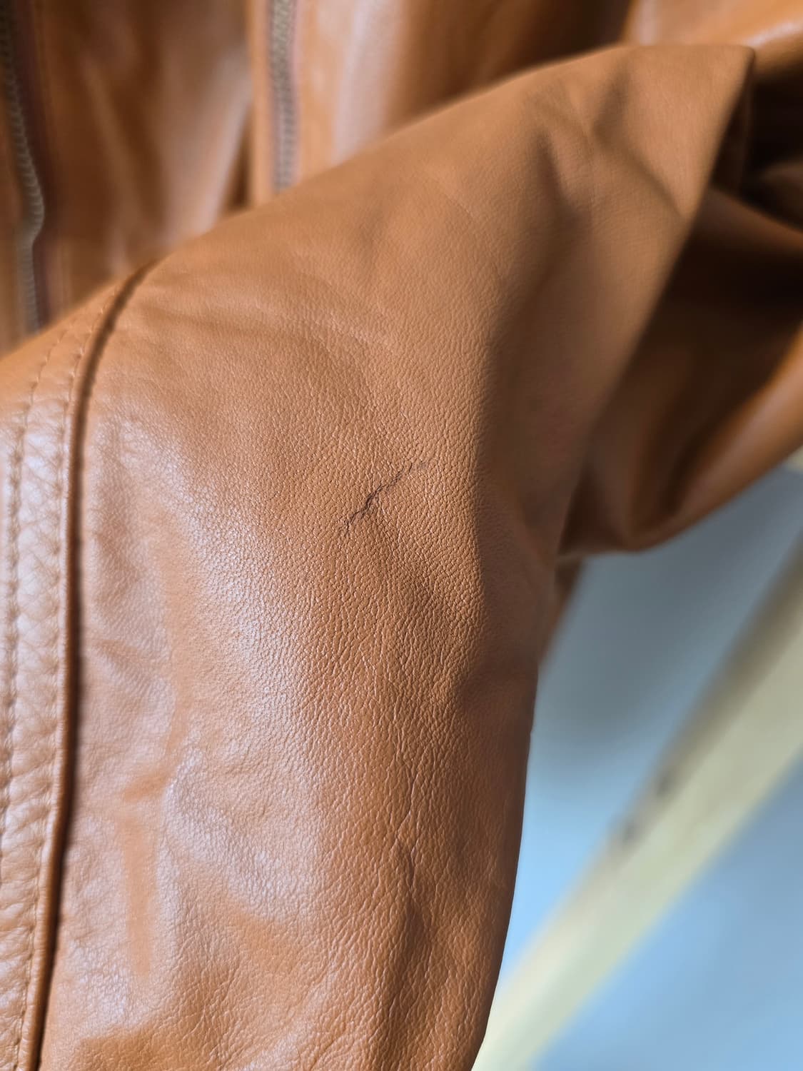 G-sports cow 가죽 봄버자켓 상품이미지6