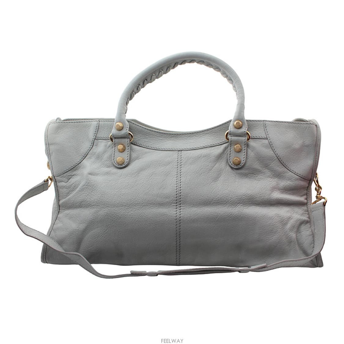 발렌시아가 모터 파트타임 리이트그레이 빅숄더 상품이미지3