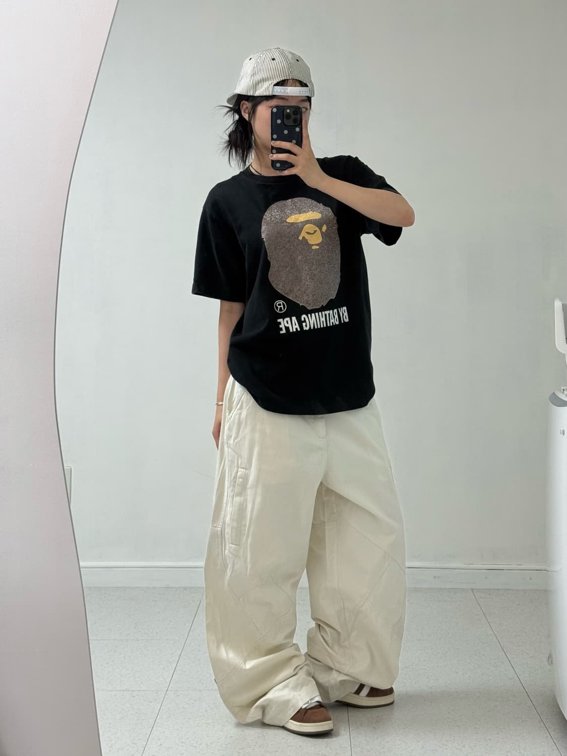오클리 아이보리 팬츠 상품이미지5