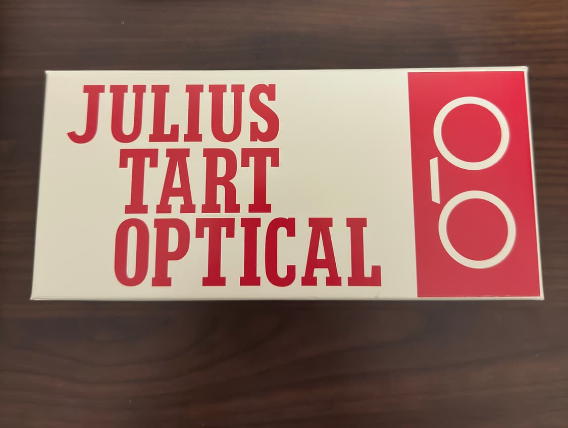 JULIUS TART OPTICAL ACE HIGH BLACK 새상품 상품이미지3