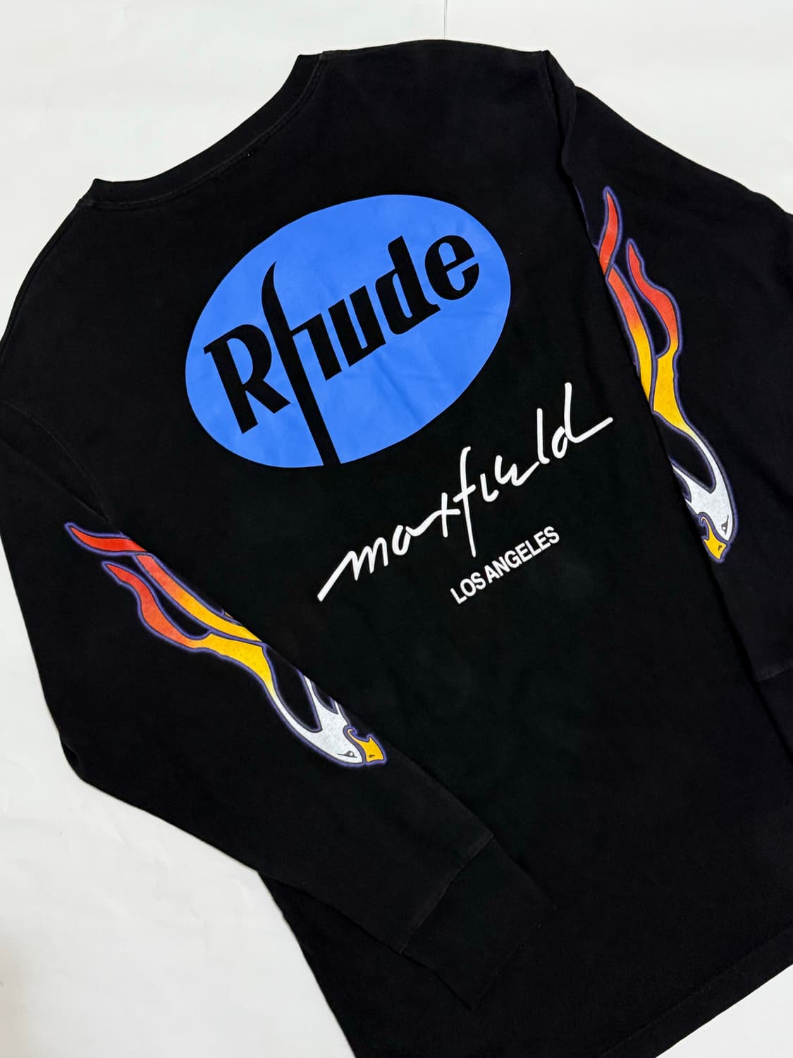 (한정판)RHUDE X Maxfield 플레임이글 롱슬리브 XL 상품이미지2
