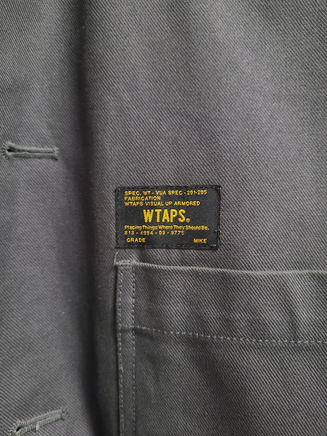 WTAPS 더블탭스 샵 코트 자켓 상품이미지3