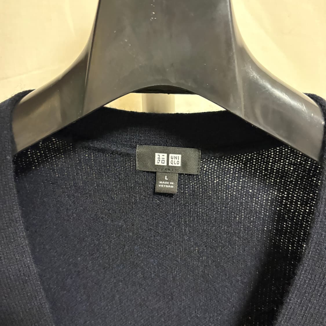 유니클로 램스울 가디건 / 네이비, L 상품이미지4