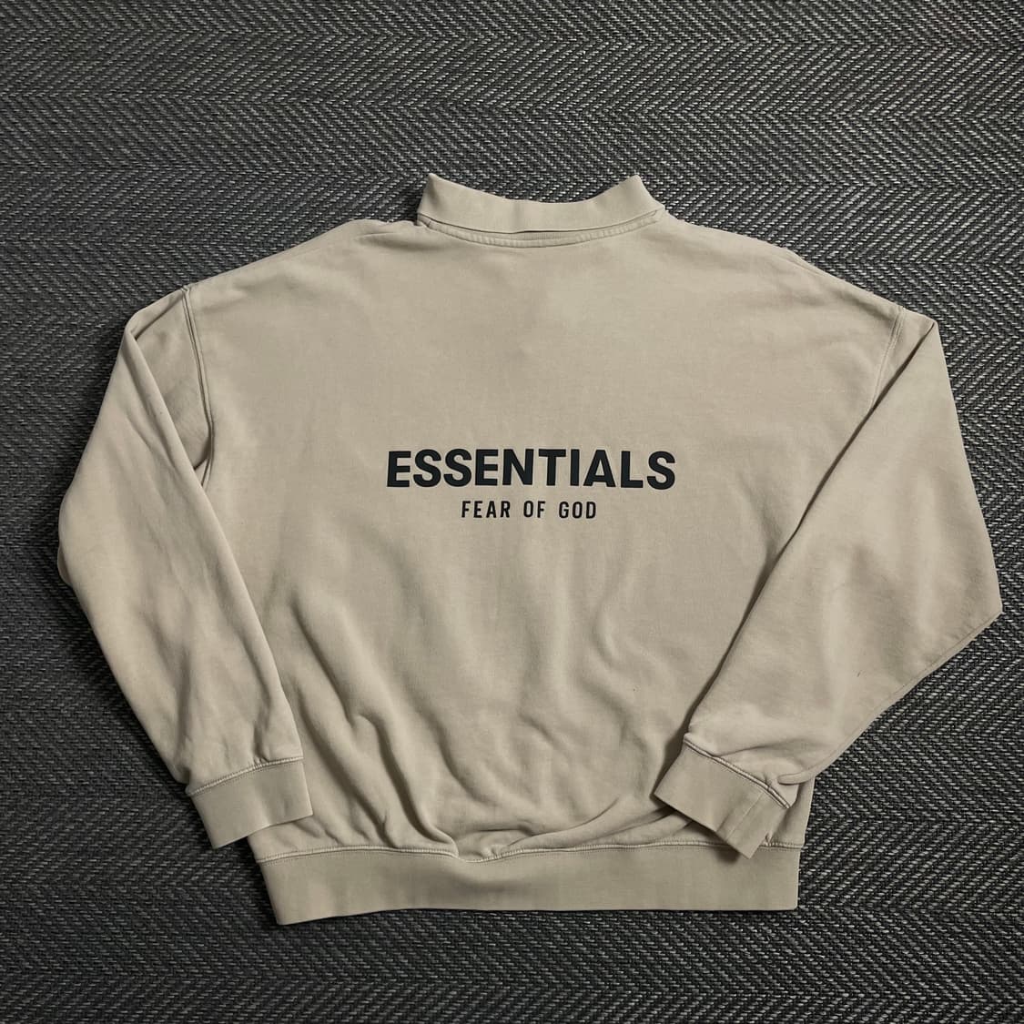 피어오브갓 에센셜 빅로고 박시핏 크림 롱 슬리브 o 4415 상품이미지1