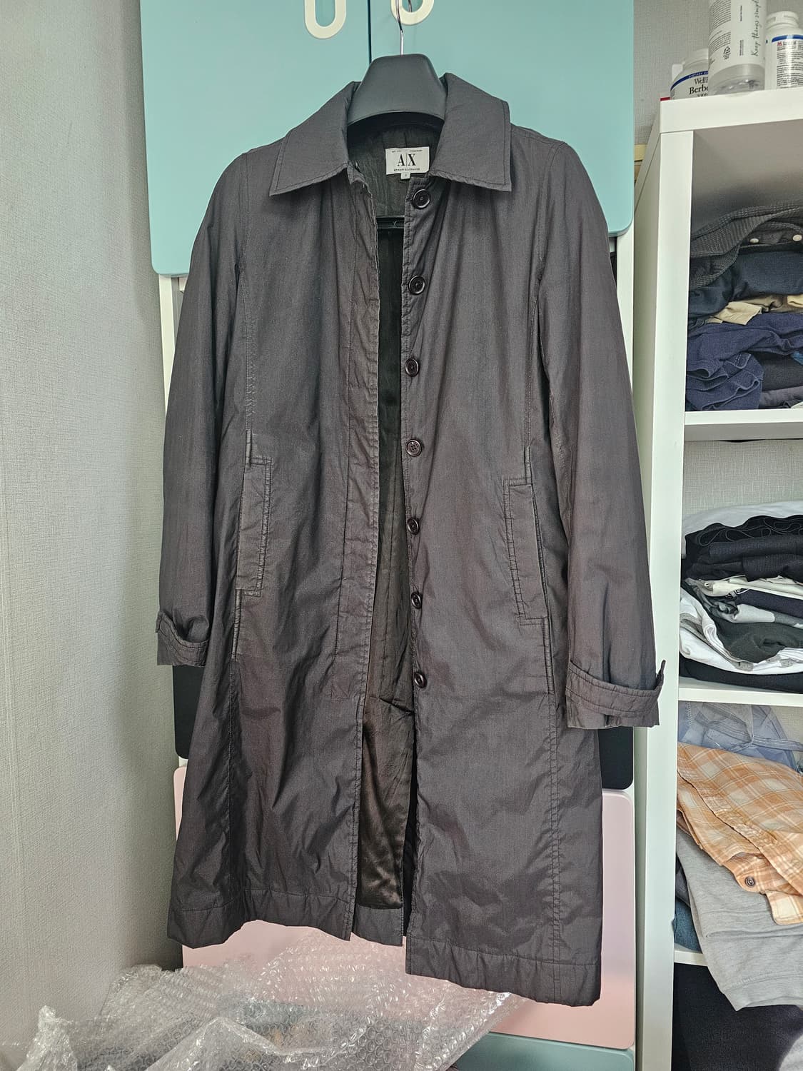 전국 유일 매물 빈티지 아르마니 Armani Exchange 블랙 차콜  상품이미지1