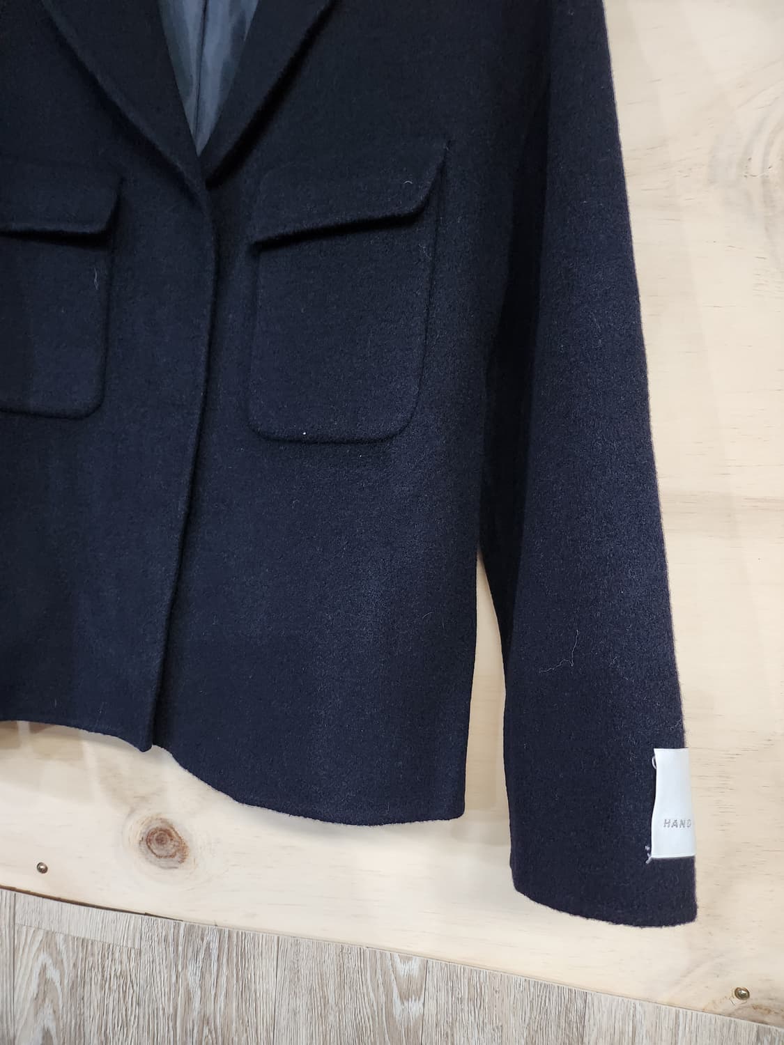 582) one by one 울블랜드 핸드메이드 숏자켓 상품이미지4