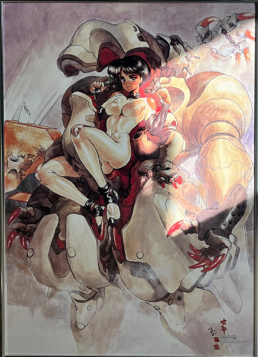 1999 당시물 시로 마사무네 일러스트 포스터 액자 상품이미지3