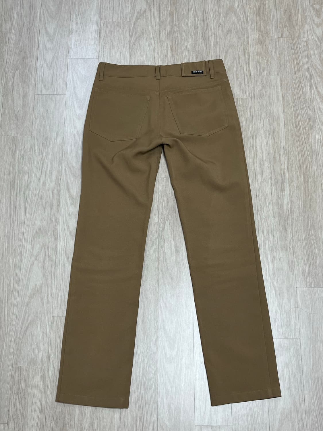 Miumiu prada tan trouser(46) 상품이미지2