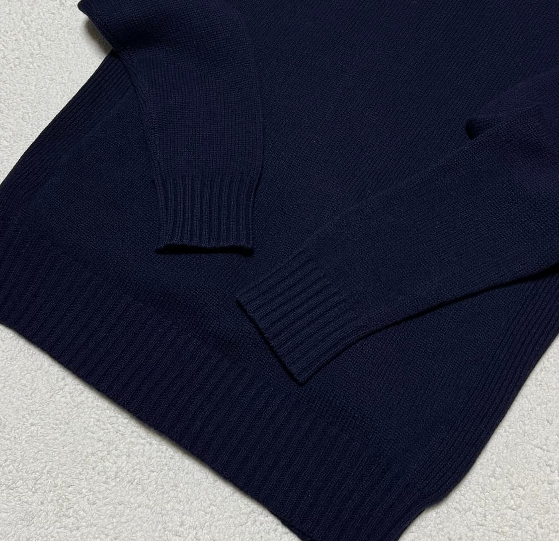 폴로 랄프로렌 빅포니 딥네이비 투웨이 니트집업 상품이미지7