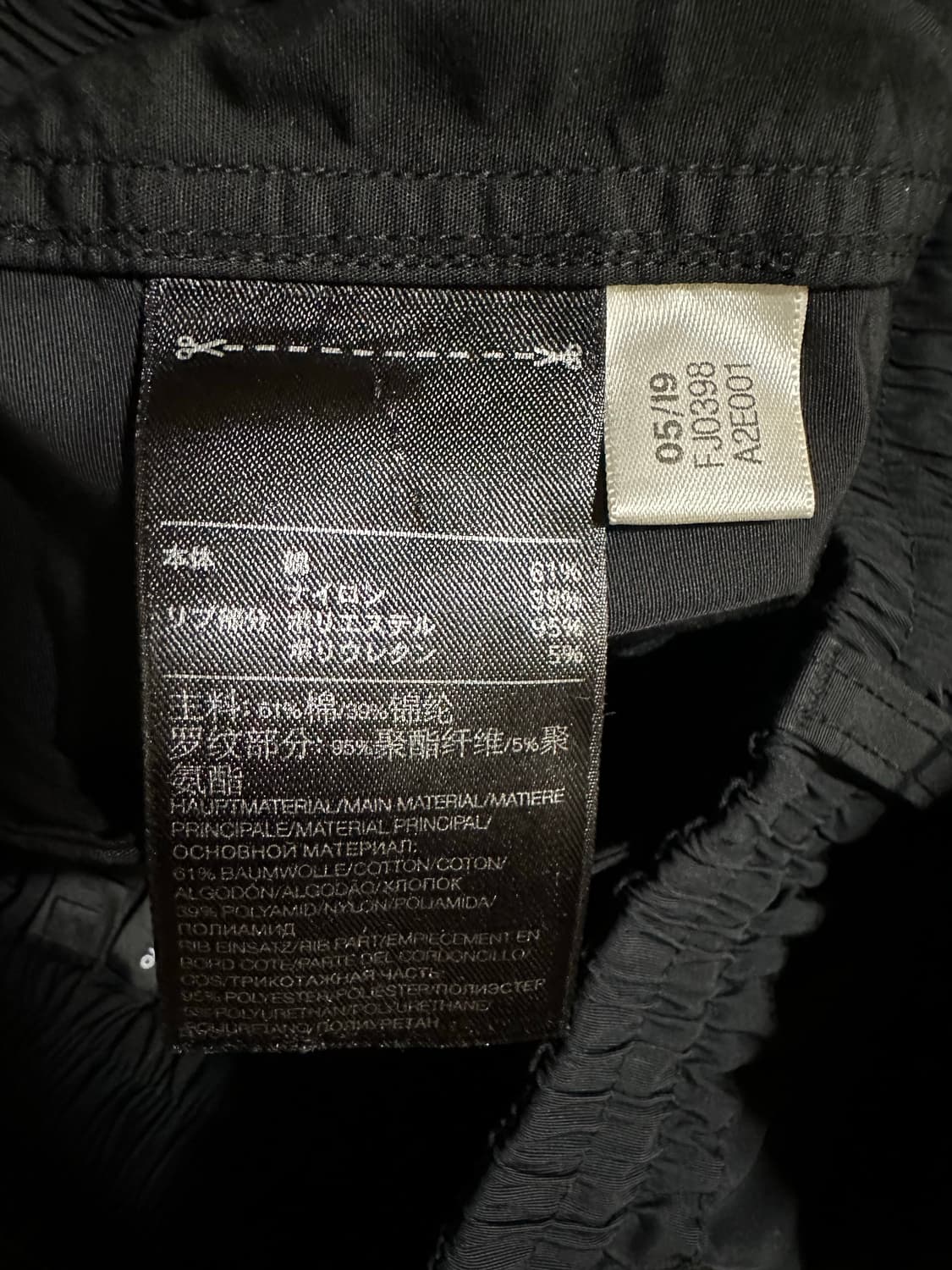 y-3 나일론 카고 팬츠 블랙 m 상품이미지4