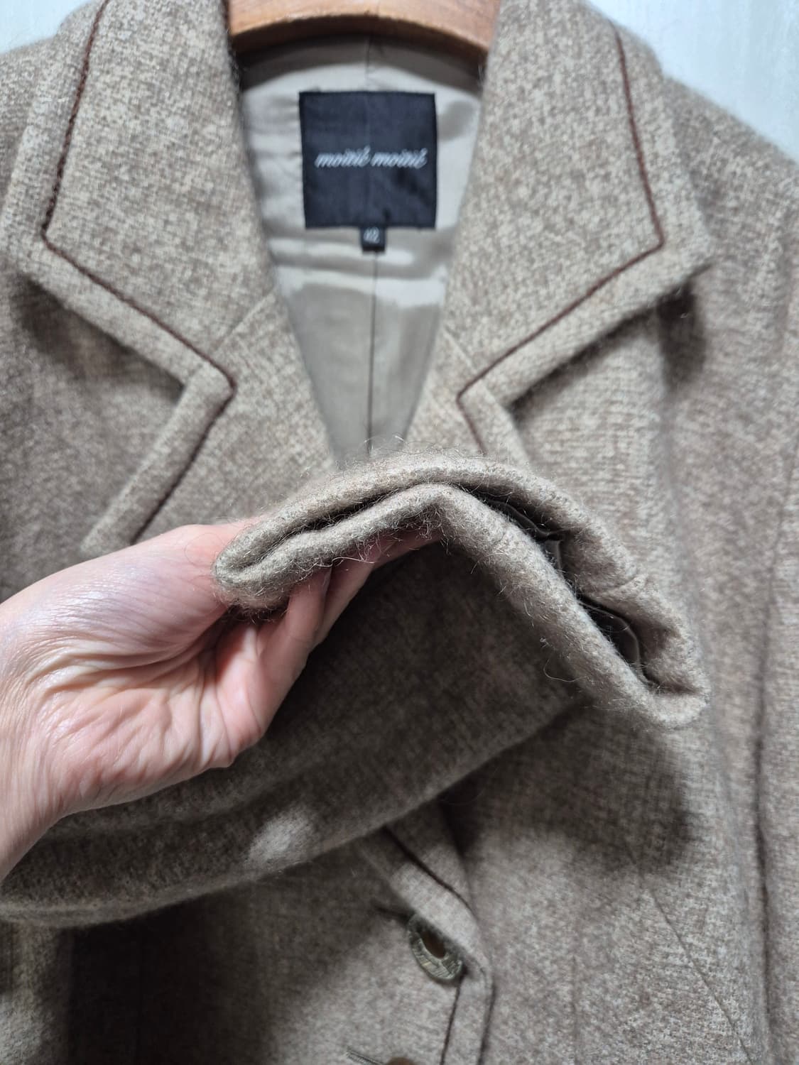 (세일)JPN 빈티지 모카브라운 자켓 상품이미지5