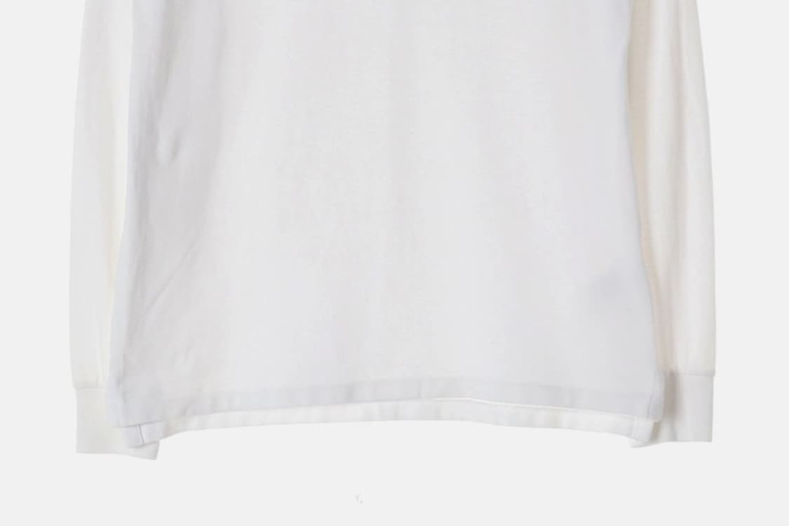 폴로 랄프로렌 커스텀 슬림핏 긴팔 피케 카라티 화이트 M 상품이미지4