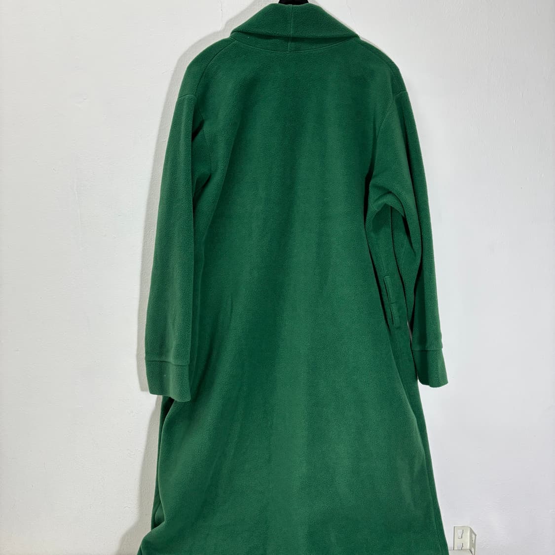 FREE EMIS 그린 후리스 가운 상품이미지2