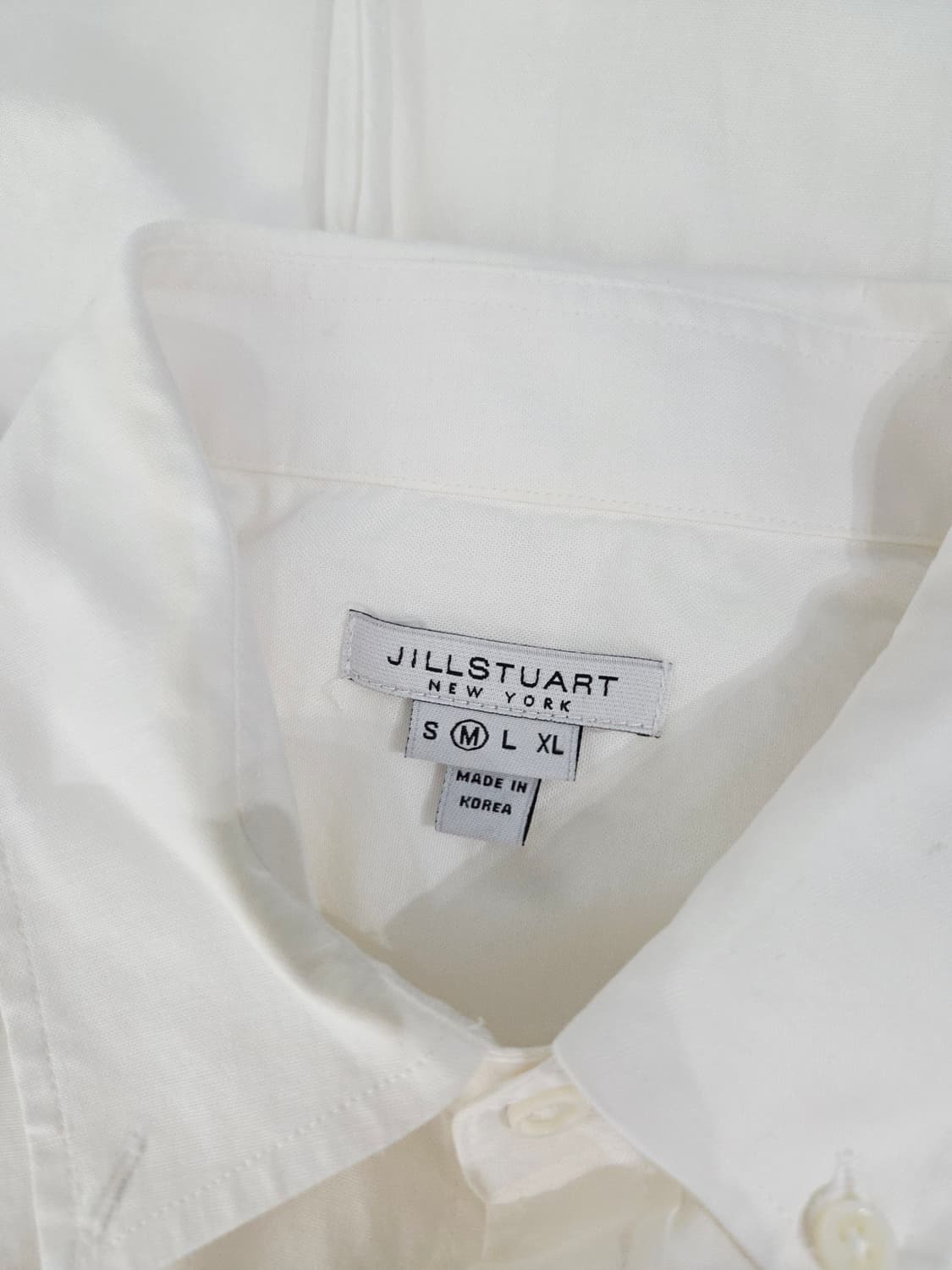 질스튜어트 뉴욕 화이트 코튼 셔츠_M 상품이미지7
