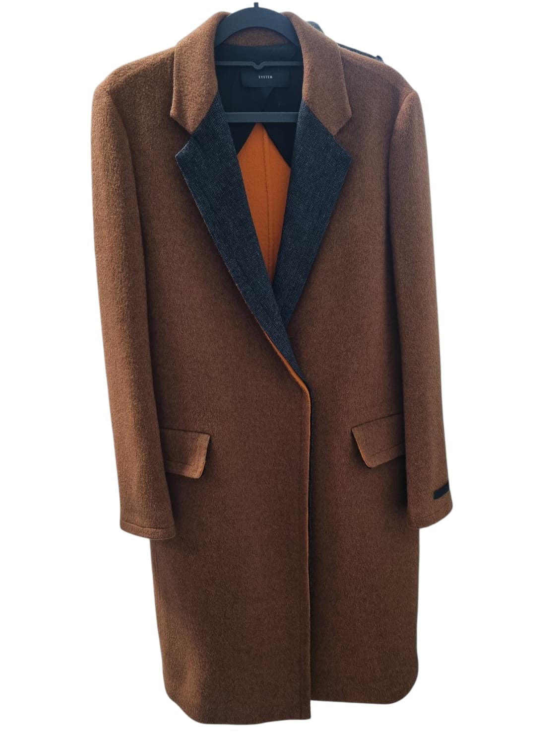 시스템 양모 코트 82 상품이미지1