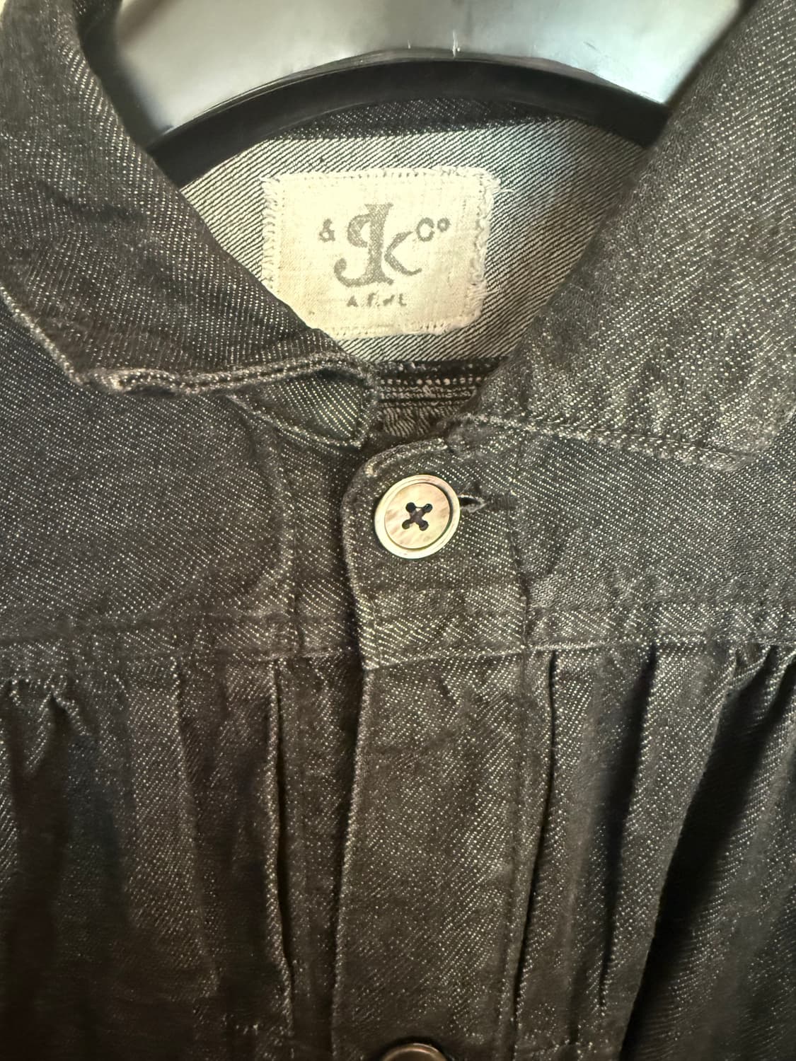 캐피탈 8oz 데님 집시자켓 상품이미지5