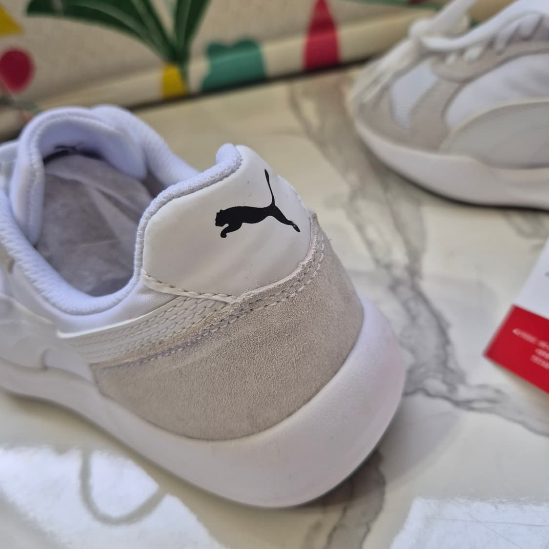 푸마 운동화 화이트 스니커즈220 상품이미지6