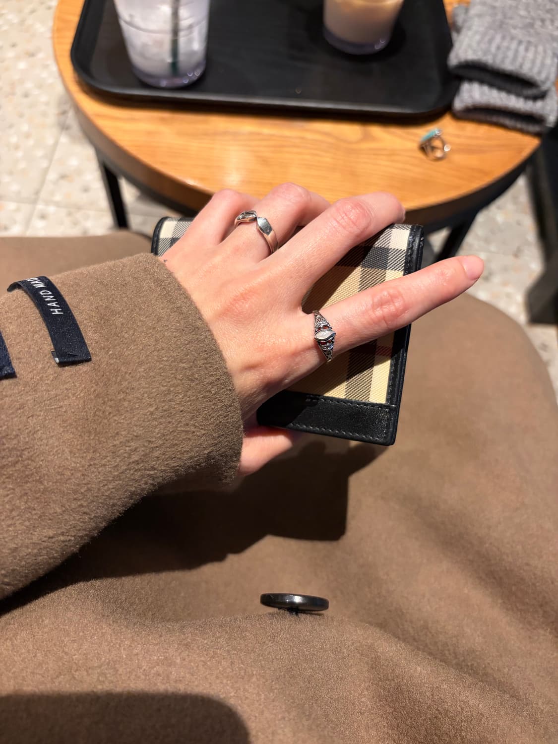 Silver 925 빈티지 스톤 링 상품이미지8