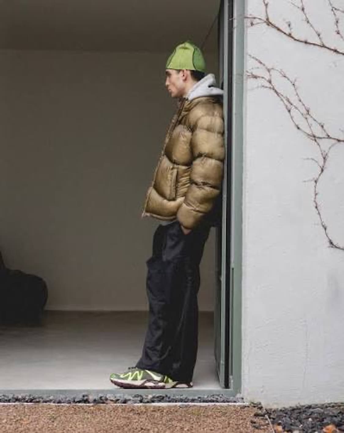 Dime 클래식 립스탑 패딩 재킷 골드 (L, 새상품) 상품이미지8