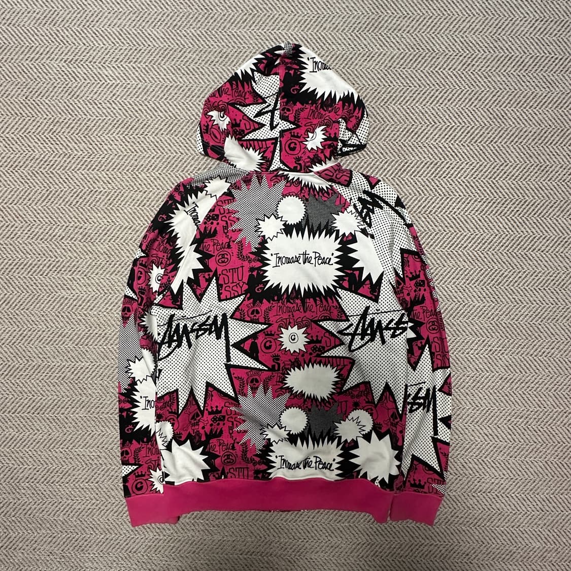 STUSSY japan hoodie zipup 상품이미지2
