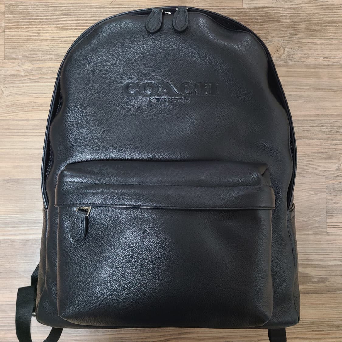 코치 찰스 카프 레더 (송아지 가죽) 백팩 가방 상품이미지1