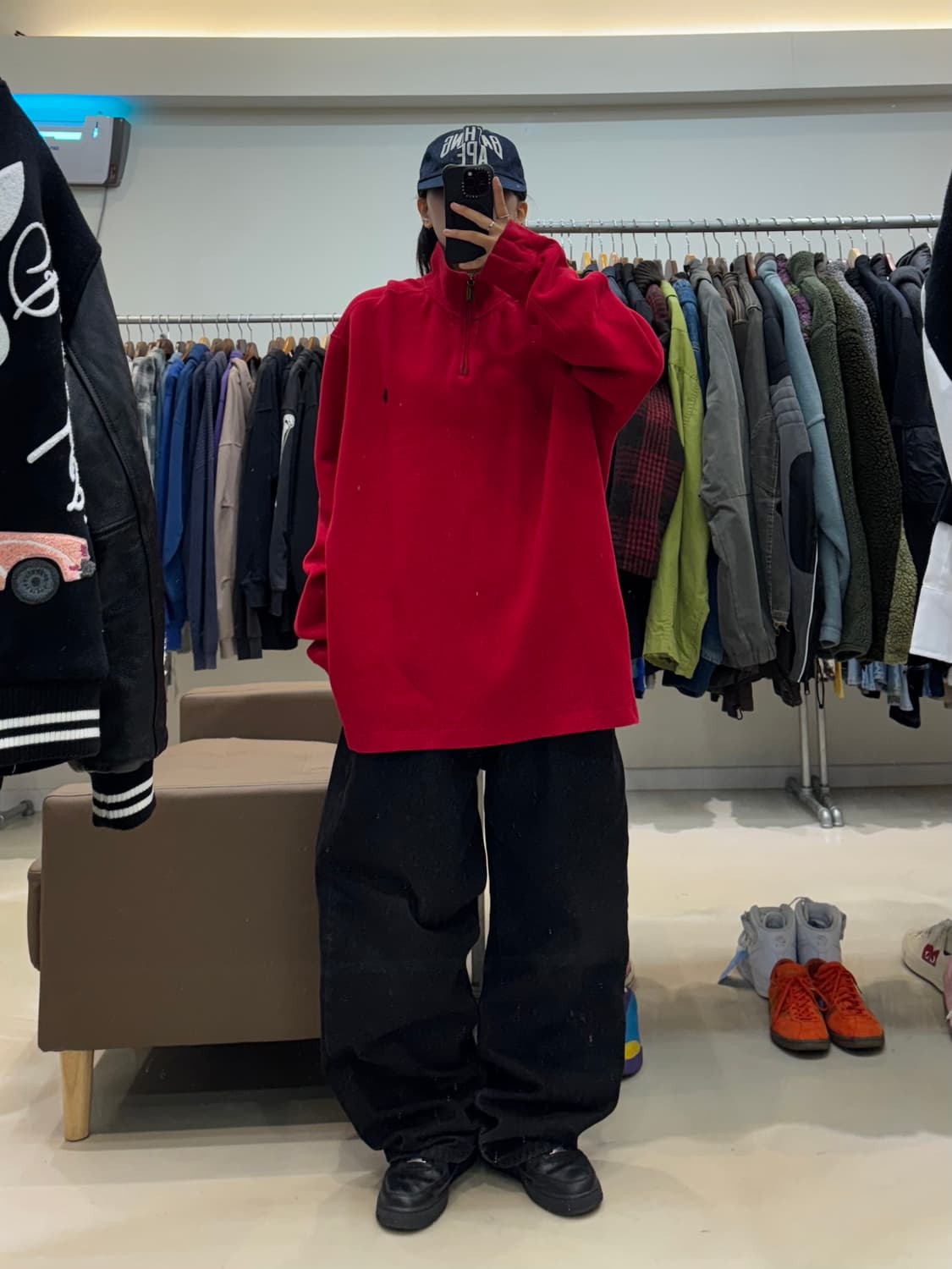 폴로 랄프로렌 하프 집업 상품이미지7