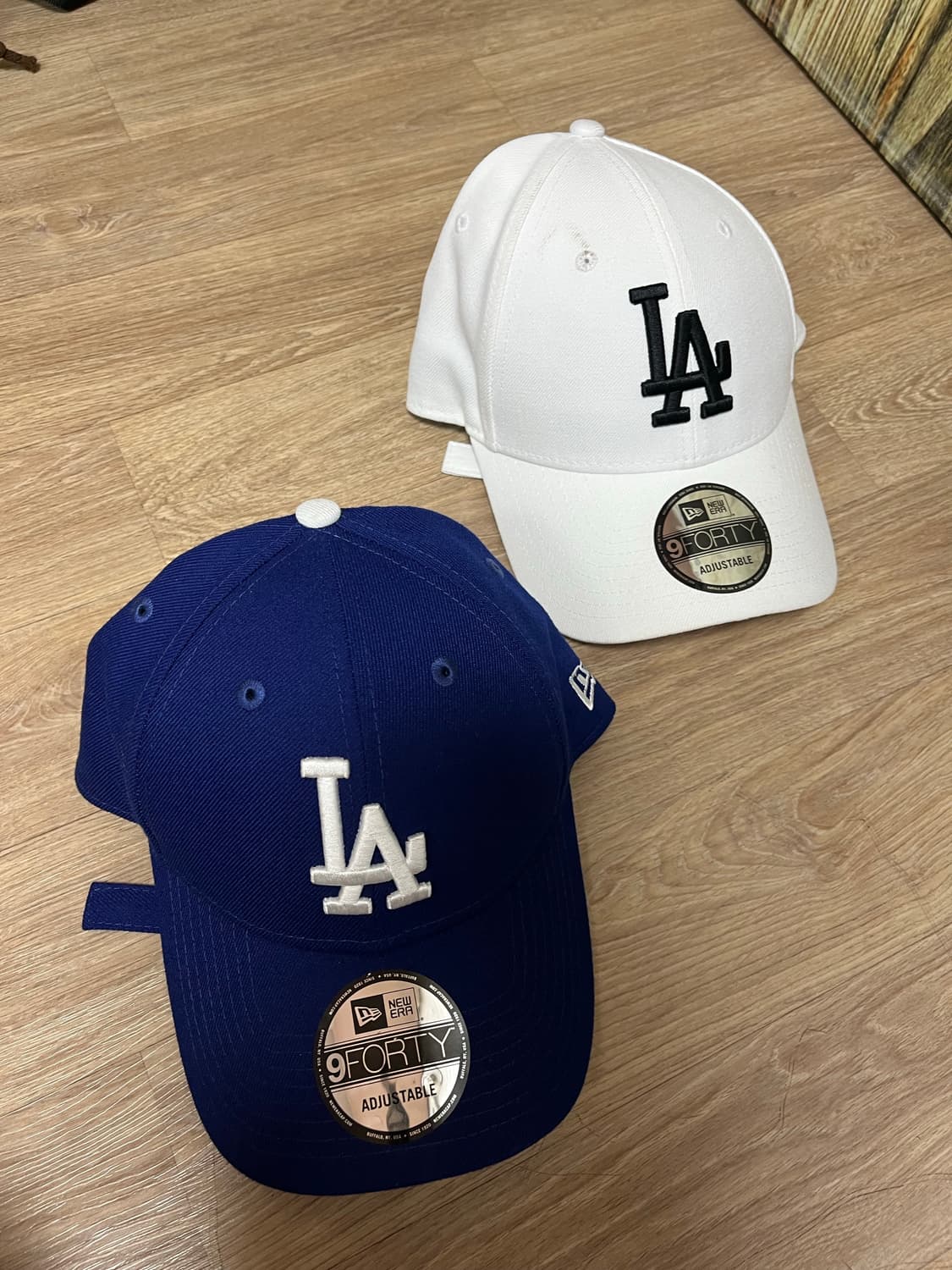 뉴에라 LA 다저스 9FORTY 볼캡 화이트 블루 2종 상품이미지1