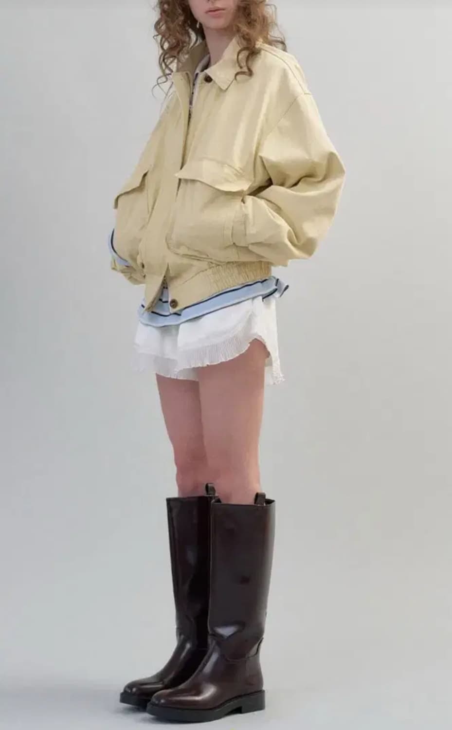 헤더먼트 가먼츠 워싱 점퍼 상품이미지2