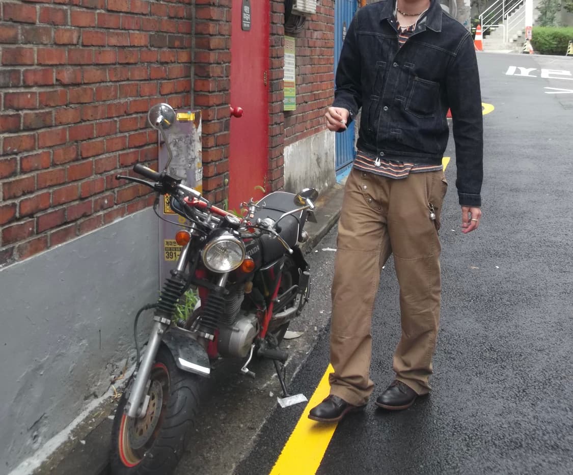 at dirty fireman pants-L 상품이미지3