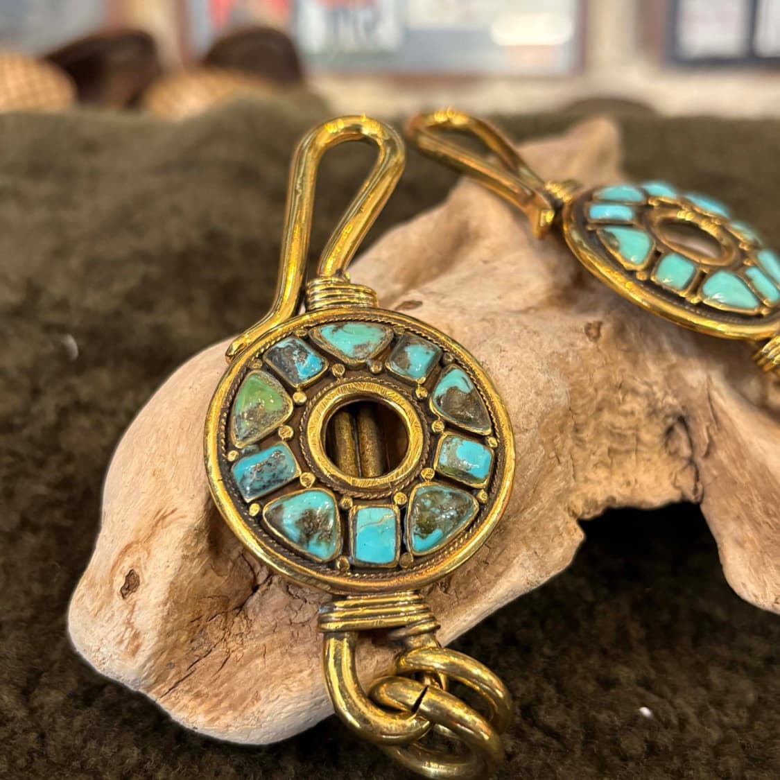 네이티브아메리칸 스타일 핸드메이드 키홀더  상품이미지4