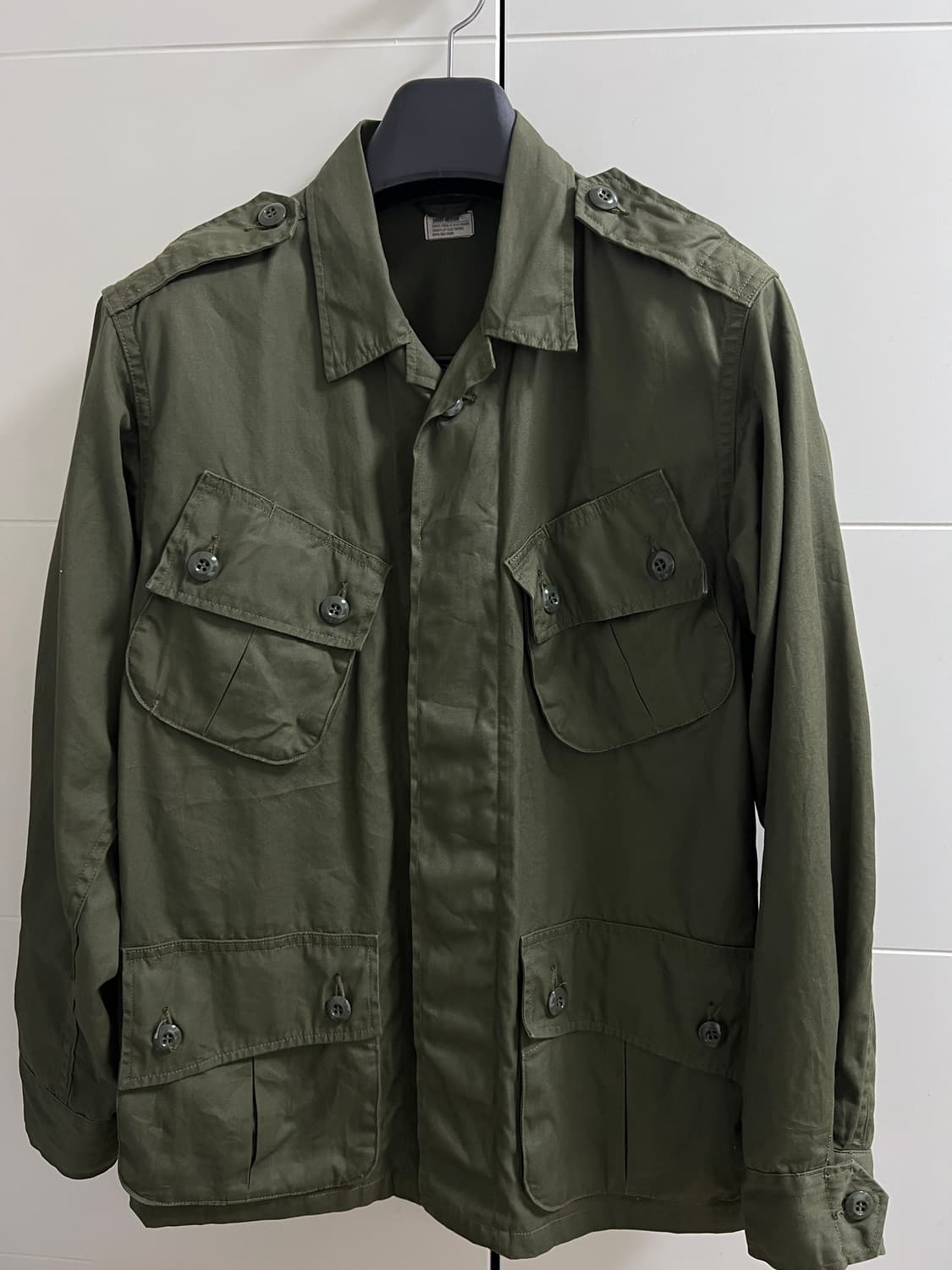 택포18) 버즈릭슨 BDU 컴뱃 트로피칼 정글 퍼티그 자켓 M 상품이미지1