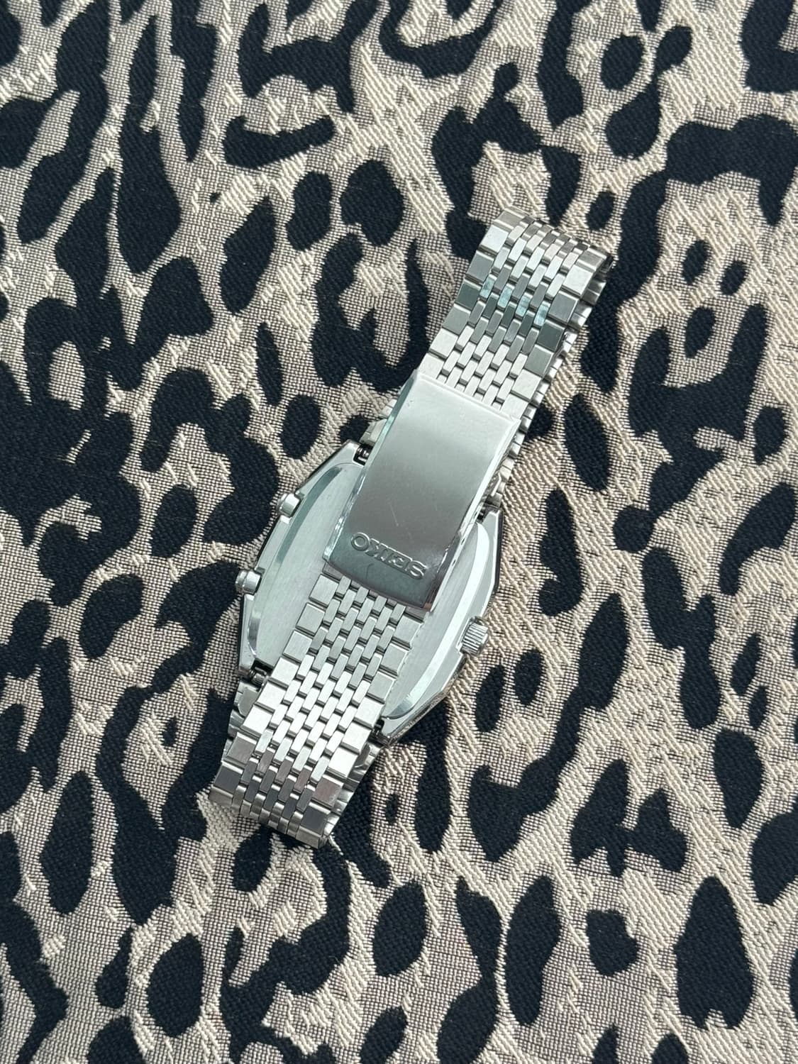 80s 빈티지 세이코 실버웨이브 아나디지 상품이미지6